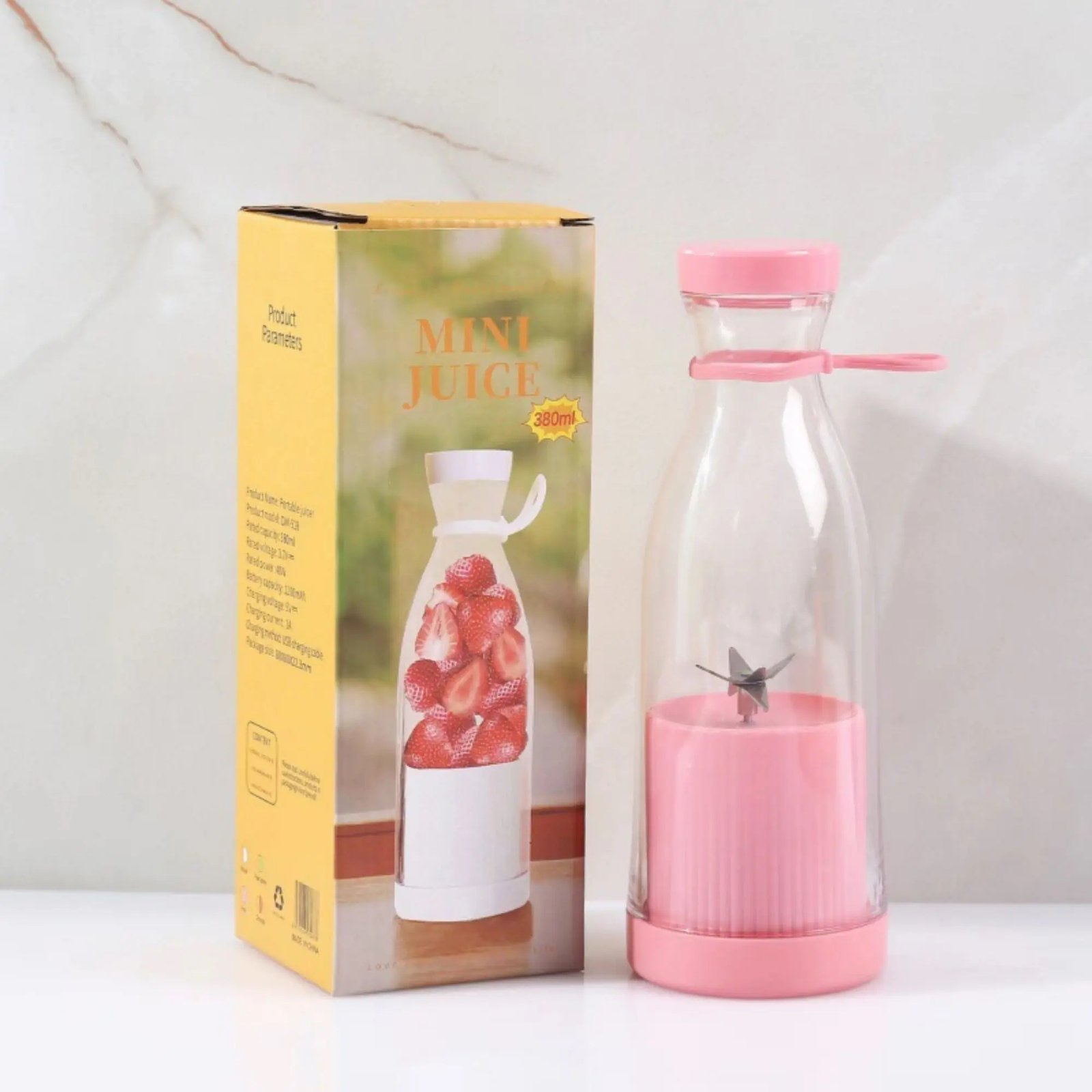 ZOKY Portable Mixer Juicer -380ML -Travel & Home Use